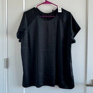 Express satin tee